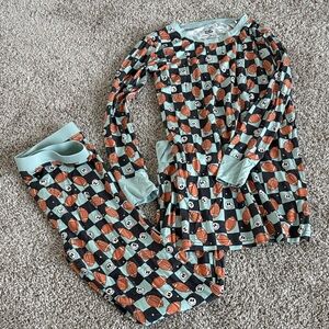 Kids Pajama Set - Smile and Football Pattern